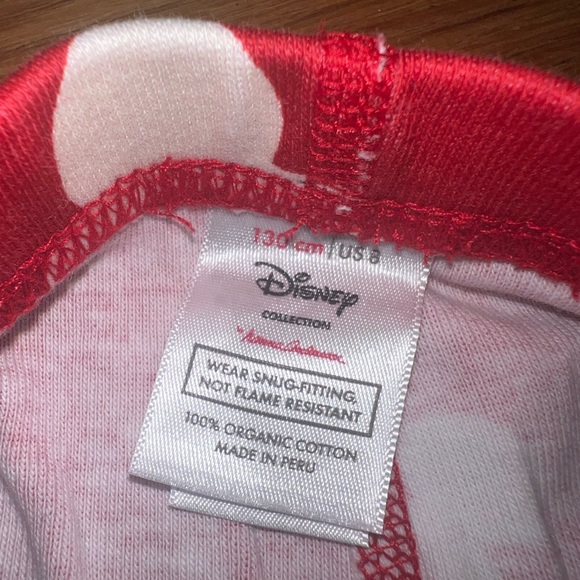 Hanna Andersson Mickey Mouse Kids Pajama Set-Size 8(130cm) EUC! - Picture 3 of 5